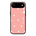 Be Loved Glossy Customised Metal Case Cover Peach For iPhone Air