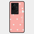 Be Loved Glossy Customised Metal Case Cover Peach For Iqoo 11 5G