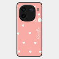 Be Loved Glossy Customised Metal Case Cover Peach For Iqoo 12 5G