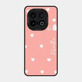 Be Loved Glossy Customised Metal Case Cover Peach For Iqoo 13 5G