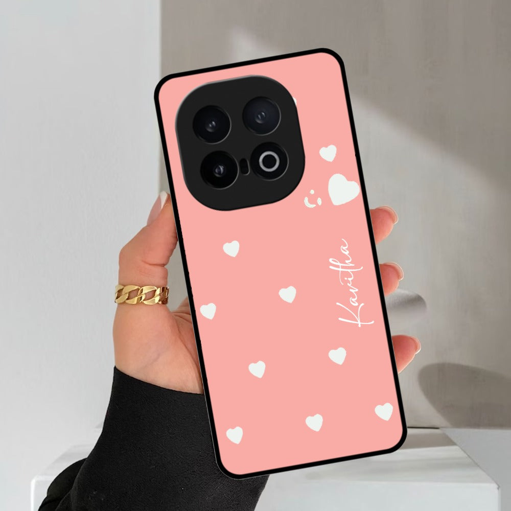 Be Loved Glossy Customized Metal Case Cover Peach For Vivo