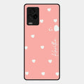 Be Loved Glossy Customised Metal Case Cover Peach For Iqoo 7 Legend 5G