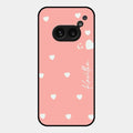 Be Loved Glossy Customised Metal Case Cover Peach For Nothing Phone 2A 5G