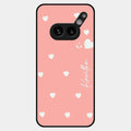 Be Loved Glossy Customised Metal Case Cover Peach For Nothing Phone 2A Plus