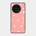Be Loved Glossy Customised Metal Case Cover Peach For Oneplus 13R 5G