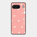 Be Loved Glossy Customised Metal Case Cover Peach For Oneplus Nord 4 5G