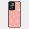 Be Loved Glossy Customised Metal Case Cover Peach For Oneplus Nord Ce 2 5G
