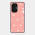 Be Loved Glossy Customised Metal Case Cover Peach For Oneplus Nord Ce 3 Lite 5G