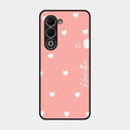 Be Loved Glossy Customised Metal Case Cover Peach For Oppo A5 5G