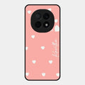 Be Loved Glossy Customised Metal Case Cover Peach For Oppo F29 Pro 5G