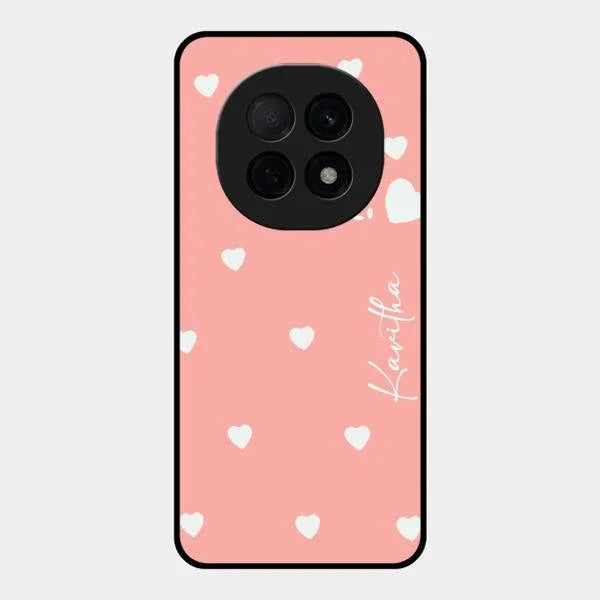 Be Loved Glossy Customised Metal Case Cover Peach For Oppo F29 Pro 5G