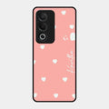 Be Loved Glossy Customised Metal Case Cover Peach For Oppo K12X 5G