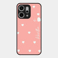 Be Loved Glossy Customised Metal Case Cover Peach For Oppo Reno 14 Pro 5G