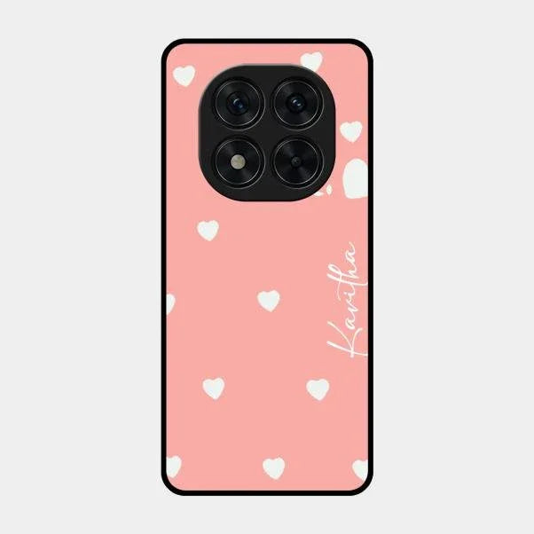 Be Loved Glossy Customised Metal Case Cover Peach For Poco X7 5G