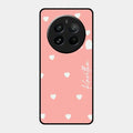 Be Loved Glossy Customised Metal Case Cover Peach For Realme 12 Pro 5G