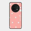 Be Loved Glossy Customised Metal Case Cover Peach For Realme 13 Plus 5G