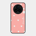 Be Loved Glossy Customised Metal Case Cover Peach For Realme 14 Pro 5G