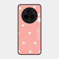 Be Loved Glossy Customised Metal Case Cover Peach For Realme 14 Pro Plus 5G