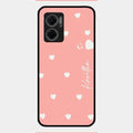 Be Loved Glossy Customised Metal Case Cover Peach For Redmi 11 Prime 5G
