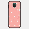Be Loved Glossy Customised Metal Case Cover Peach For Redmi Note 10 Lite