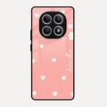 Be Loved Glossy Customised Metal Case Cover Peach For Redmi Note 15 5G