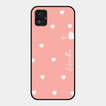 Be Loved Glossy Customised Metal Case Cover Peach For Samsung Galaxy F14 5G