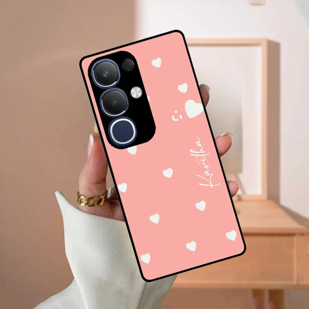 Be Loved Glossy Customized Metal Case Cover Peach For Vivo - ShopOnCliQ