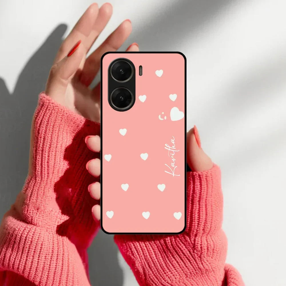 Be Loved Glossy Customized Metal Case Cover Peach For Vivo - ShopOnCliQ