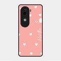 Be Loved Glossy Customised Metal Case Cover Peach For Vivo V40E 5G