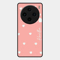 Be Loved Glossy Customised Metal Case Cover Peach For Vivo X100 5G