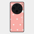 Be Loved Glossy Customised Metal Case Cover Peach For Vivo X100 Pro 5G