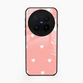 Be Loved Glossy Customised Metal Case Cover Peach For Vivo X300 Pro 5G
