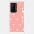 Be Loved Glossy Customised Metal Case Cover Peach For Vivo X70 Pro 5G