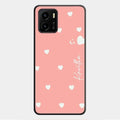 Be Loved Glossy Customised Metal Case Cover Peach For Vivo Y01
