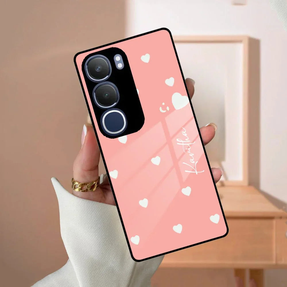 Be Loved Glossy Customized Metal Case Cover Peach For Vivo - ShopOnCliQ