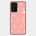 Be Loved Glossy Customised Metal Case Cover Peach For Xiaomi 11I 5G