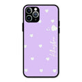 Be Loved Glossy Customised Metal Case Cover Purple For iPhone 11 Pro Max