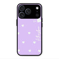 Be Loved Glossy Customised Metal Case Cover Purple For iPhone 17 Pro