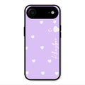 Be Loved Glossy Customised Metal Case Cover Purple For iPhone Air