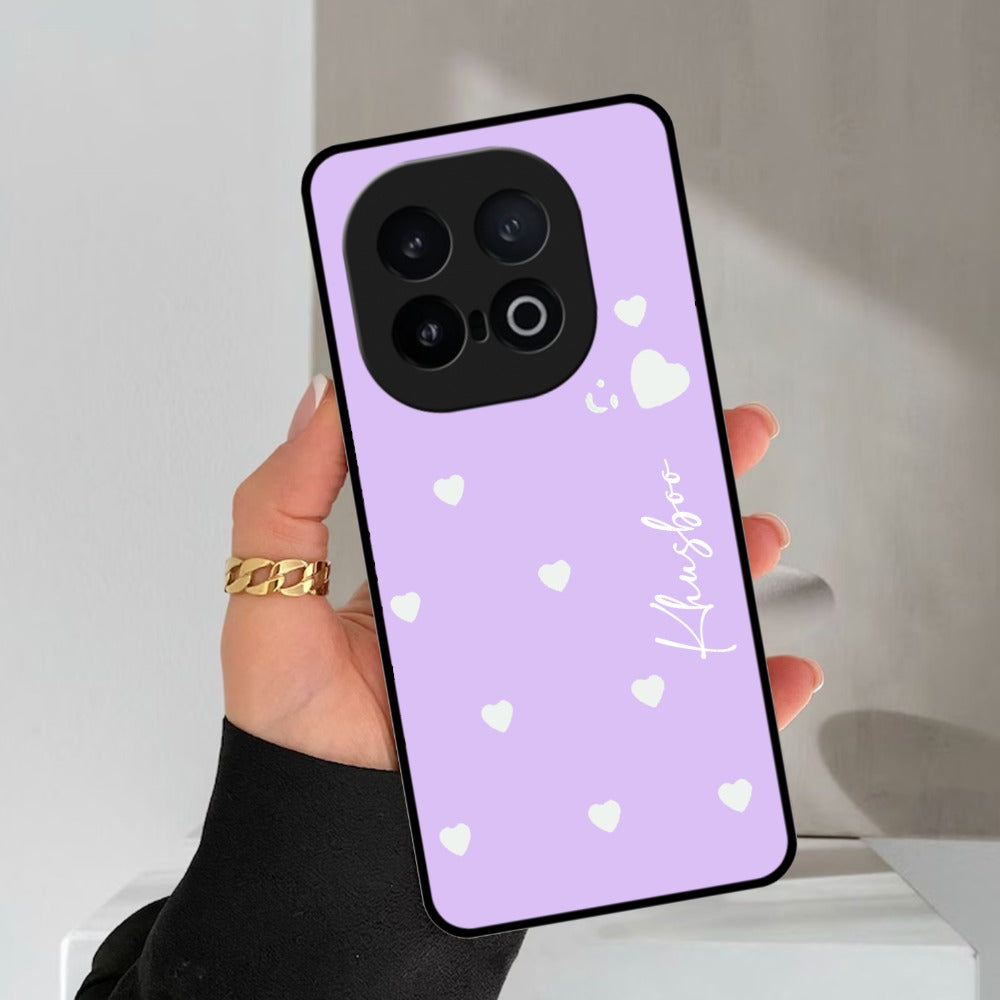 Be Loved Glossy Customized Metal Case Cover Purple For Vivo