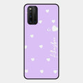 Be Loved Glossy Customised Metal Case Cover Purple For Iqoo 3 5G