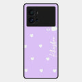 Be Loved Glossy Customised Metal Case Cover Purple For Iqoo 9 Pro 5G