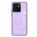 Be Loved Glossy Customised Metal Case Cover Purple For Motorola Edge 40
