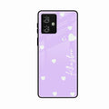 Be Loved Glossy Customised Metal Case Cover Purple For Motorola G64 5G
