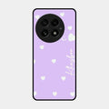 Be Loved Glossy Customised Metal Case Cover Purple For Oneplus 13 5G