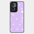 Be Loved Glossy Customised Metal Case Cover Purple For Oneplus Nord Ce 2 5G