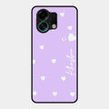 Be Loved Glossy Customised Metal Case Cover Purple For Oppo K13 Turbo 5G