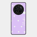 Be Loved Glossy Customised Metal Case Cover Purple For Realme 12 Pro 5G
