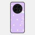 Be Loved Glossy Customised Metal Case Cover Purple For Realme 13 Pro Plus 5G