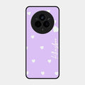 Be Loved Glossy Customised Metal Case Cover Purple For Realme 14 Pro Plus 5G